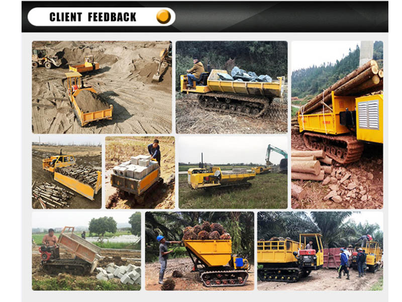 1 Ton Crawler Transporter Dump Trucks