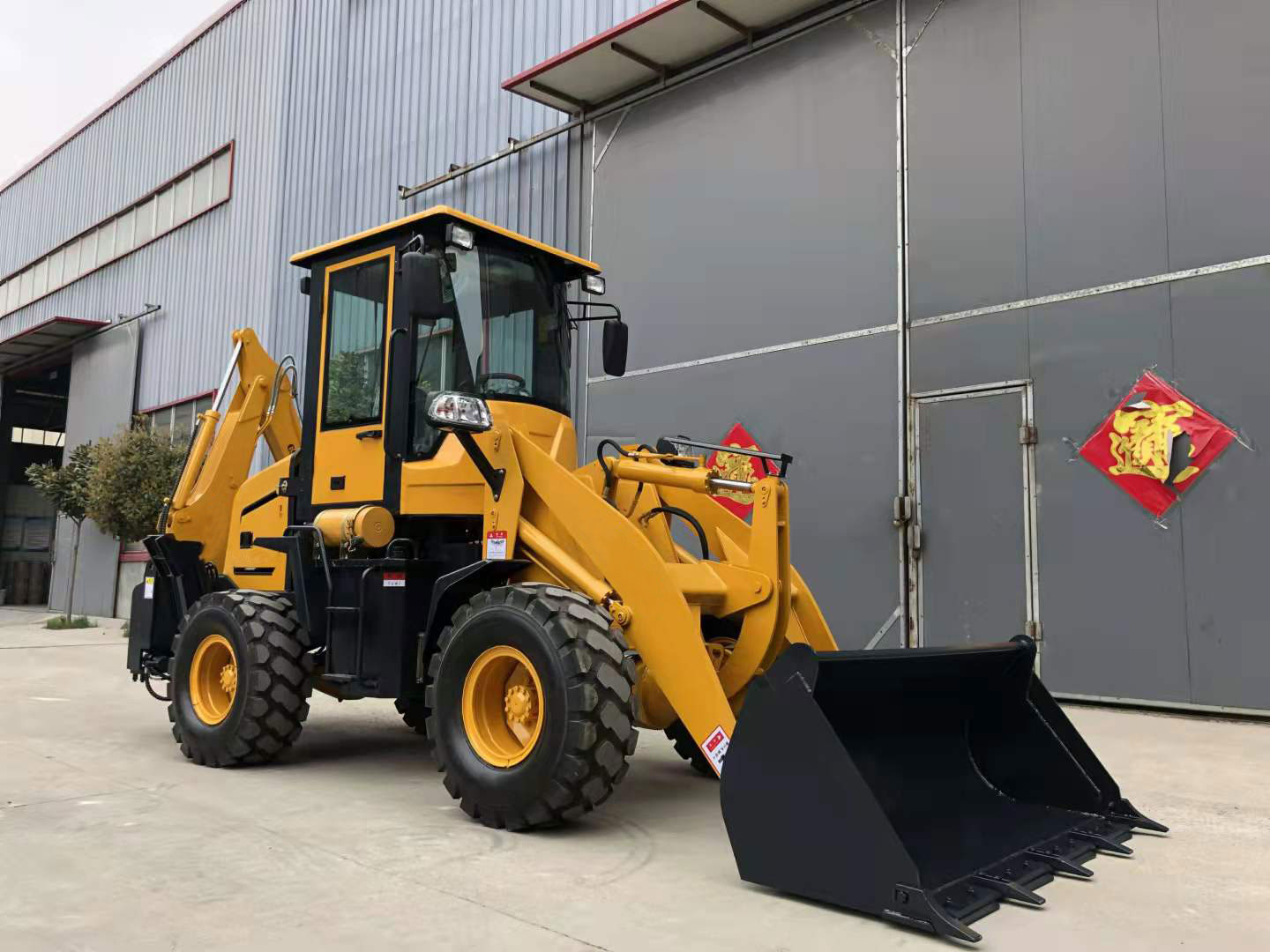 4 Ton Backhoe Loader Factory_Manufacture_Supplier - China Machinery ...