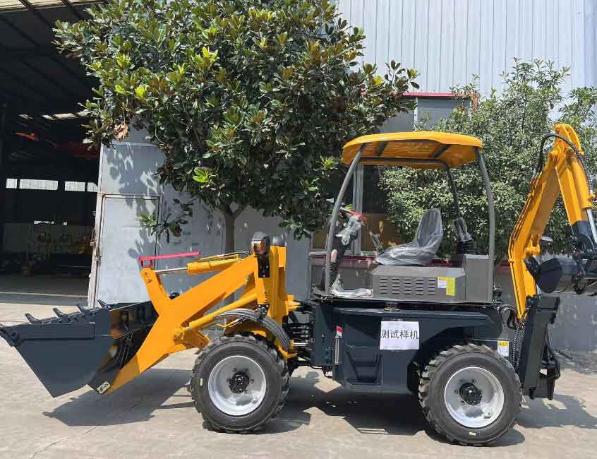 Pemuat Backhoe Roda 3 Tan