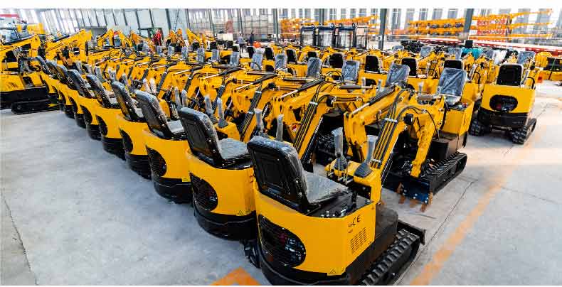 Hydraulic Crawler Mini Excavator 1 Ton 