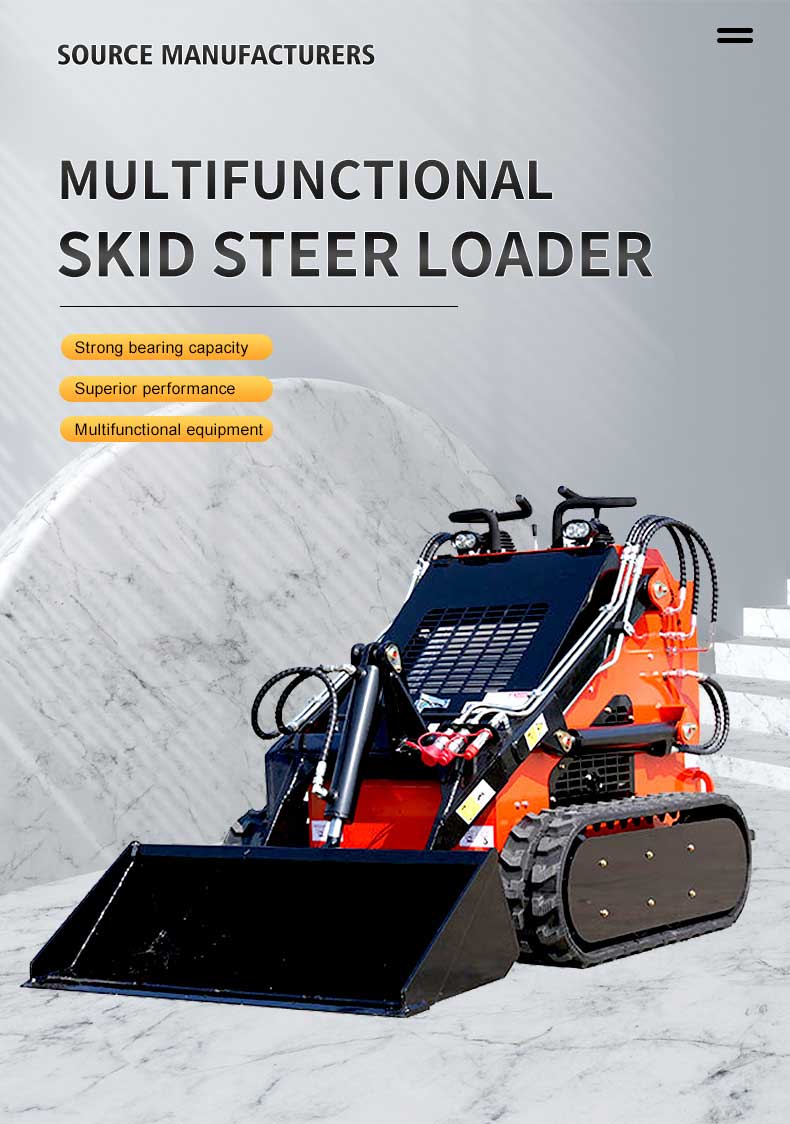 EPA Approved CNM-380 Mini Skid Steer Loader Mini Loaders