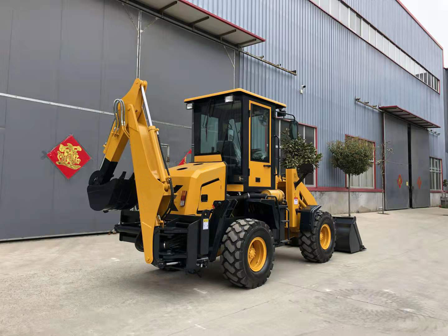 4 Ton Wheel Backhoe Loader