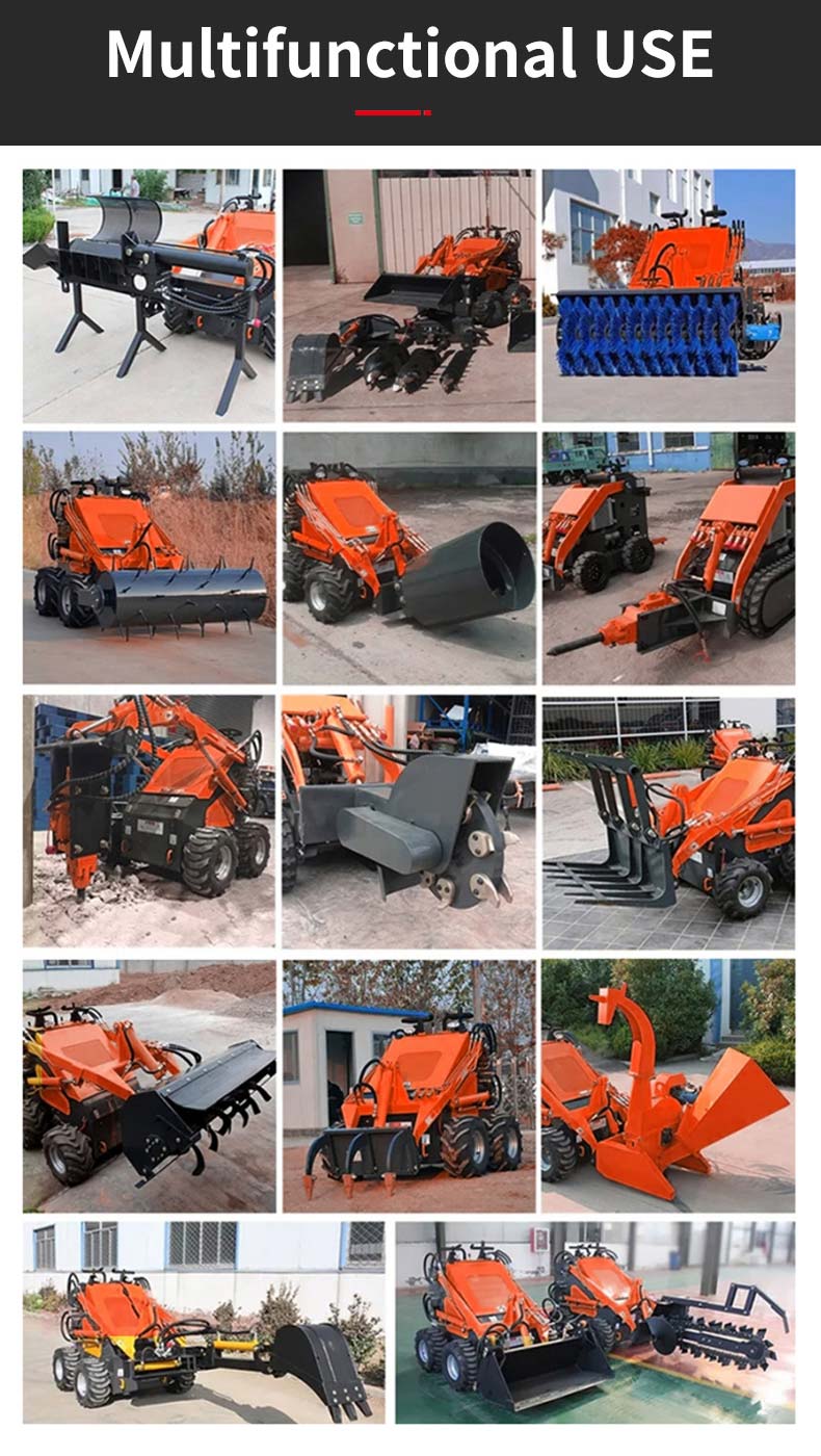 Small Skid Steer Loader With Low Price