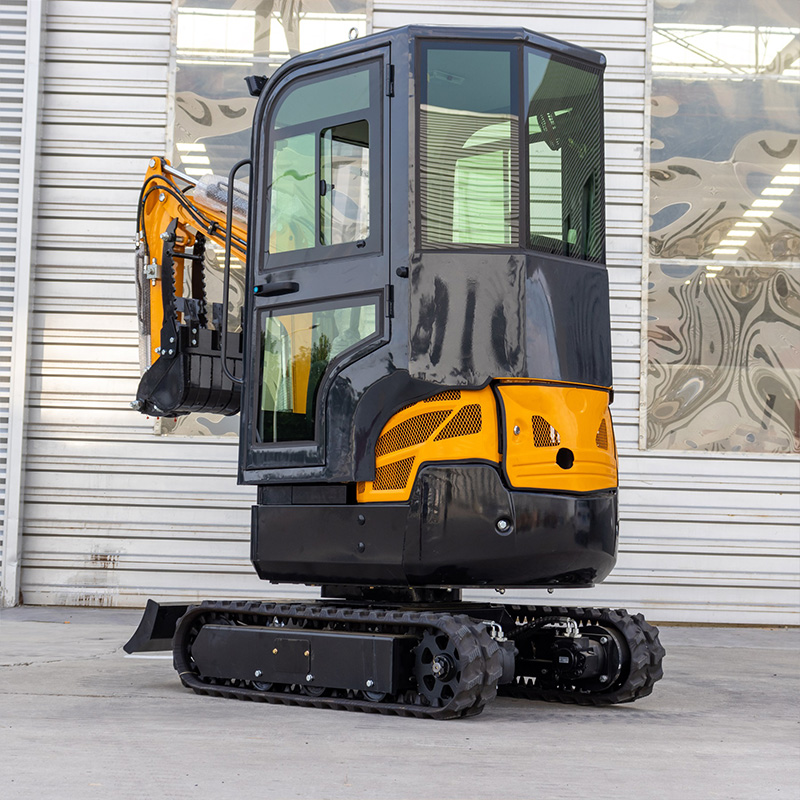 Model 13 Mini Excavator 1.3ton Excavator With Closed Cabin