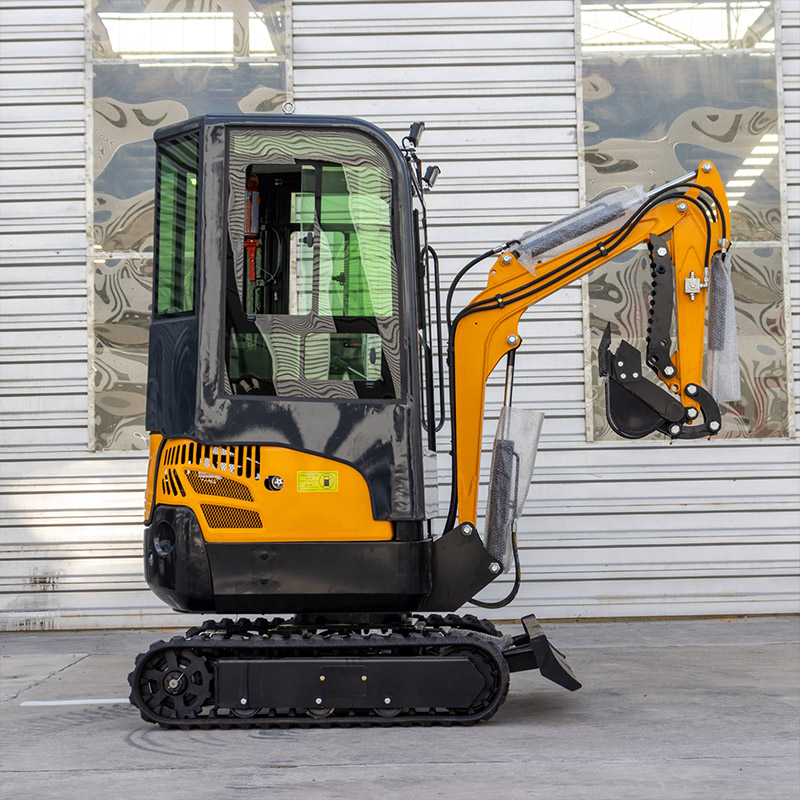 Model 13 Mini Excavator 1.3ton Excavator With Closed Cabin