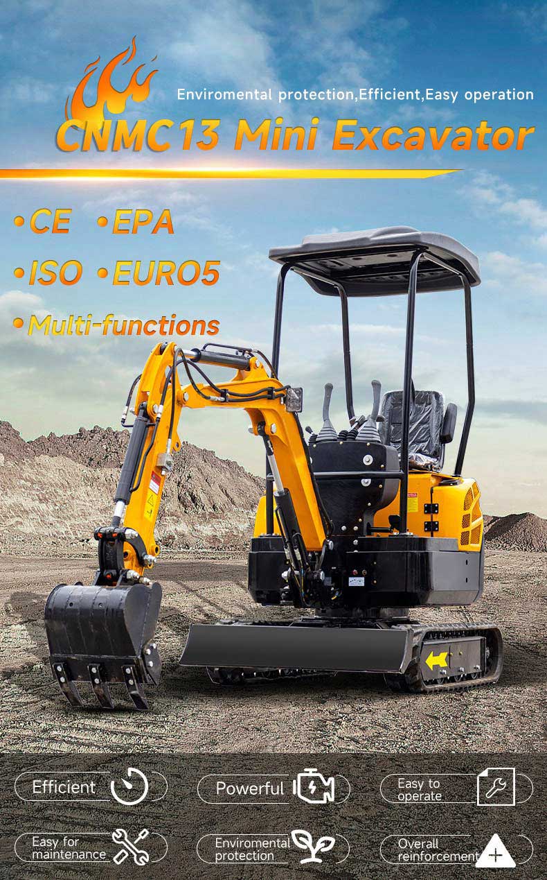 Wholesale Micro Compact Mini Excavator 1.3ton