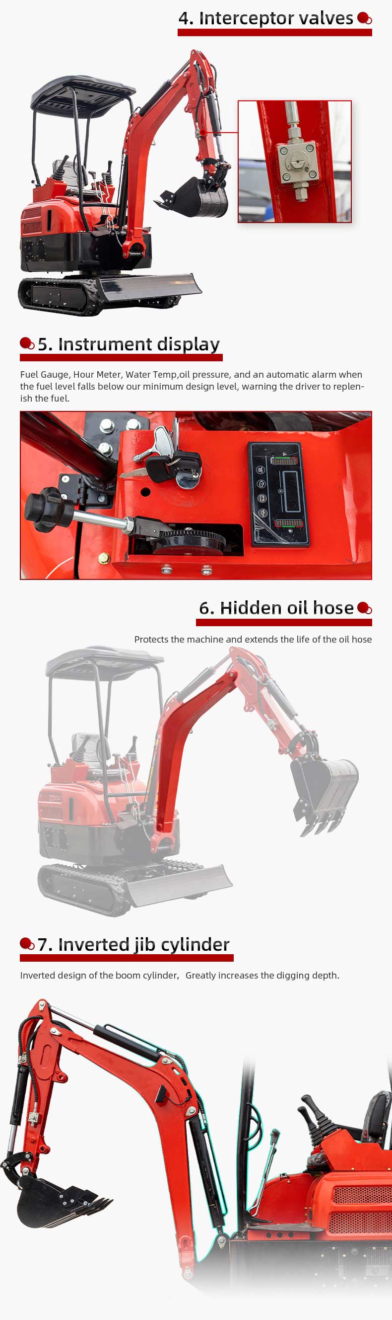 Popular New Mini Excavator 2ton