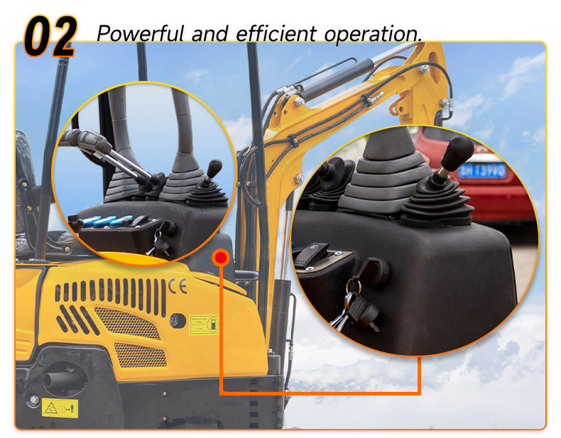 Wholesale Micro Compact Mini Excavator 1.3ton