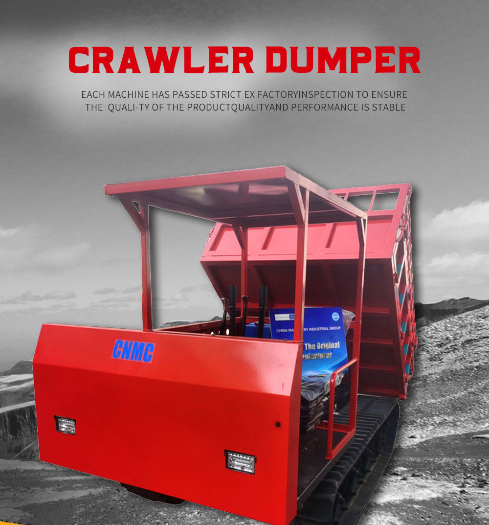 Easy To Operate Earth Crawler Loader