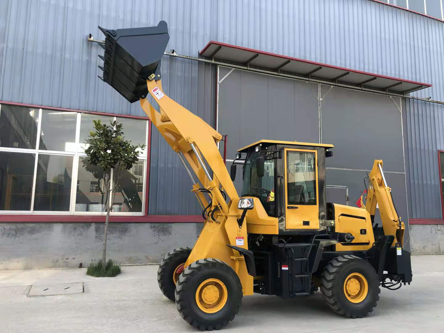 CN20-35 5 Tan Wheel Backhoe Loader