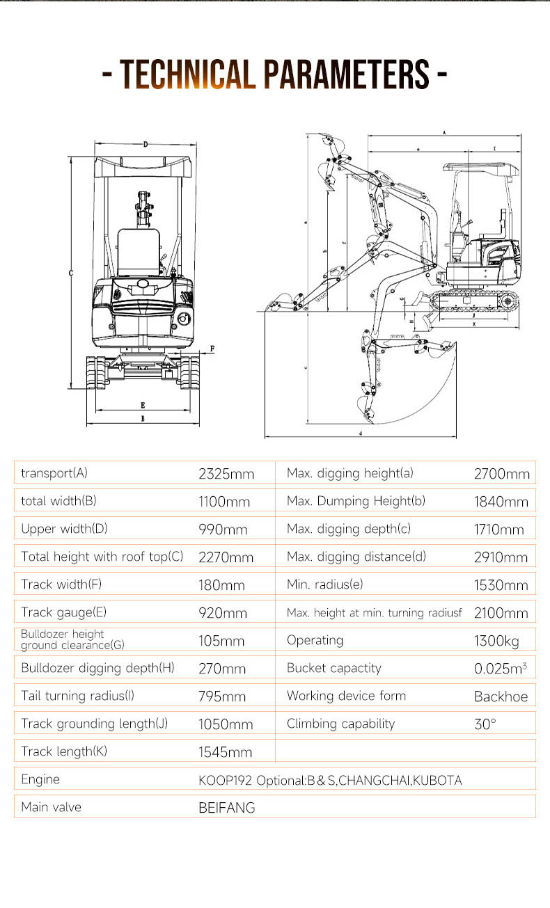 Excavator 1.3 Ton With Thumb Bucket