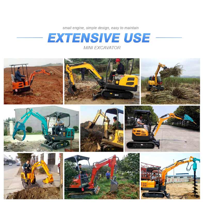 Brand Mini Excavator Price Free Shipping Engine excavator
